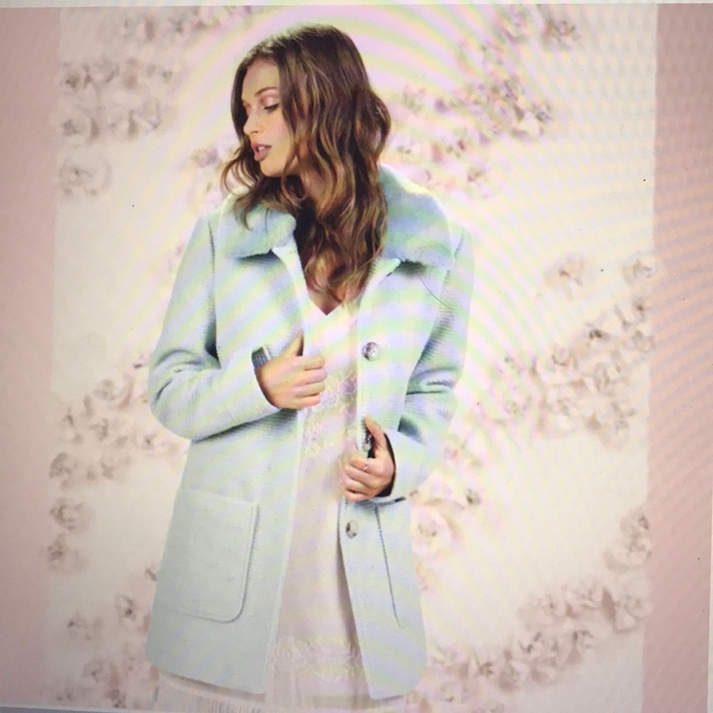 LC Lauren Conrad Runway Collection Peacoat